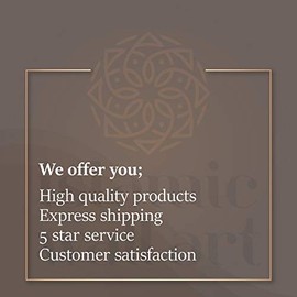 iwa concept Arabic Calligraphy Metal Islamic Key Holder | Islamic Wall Art | Ramadan Decorations | Modern Muslim Housewarming Gift | Eid Decor | (God Bless This Home (16 x 8 inches), Black)