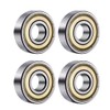 4pcs 608 ZZ Ball Bearings, 608zz Metal Double Shielded Miniature