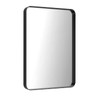 LOAAO LOAAO Black Metal Framed Bathroom Mirror for Wall, 22X30