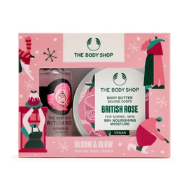 The Body Shop Bloom & Glow British Rose TREATS