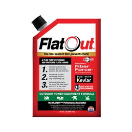 FlatOut Tire Sealant - Prevent Flat Tires with Kevlar Protection