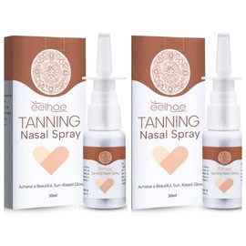 Tanning Spray,Tanning Nasal Spray,Tanning Sunless Spray,Deep Tanning Dry Spray,Sunless Tanning Mist,Self-Tanning Facial Mist,Natural-Looking Tan Skincare - Specification: 2 Pack