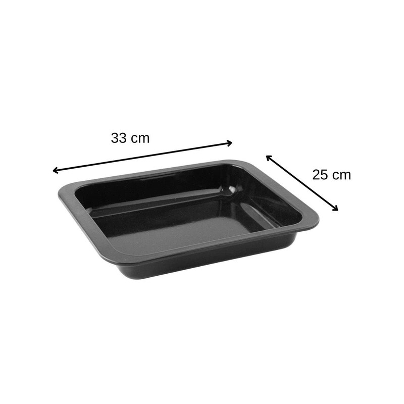 Zenker 7291 Enamelled Baking Tray 32.5 x 25 x 5