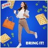 Lance Sandwich Crackers, Captain's Wafers Cream Cheese and Chives, 10