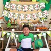 Fangleland Reptile Happy Birthday Banner Decorations - Reptile Themed Hanging