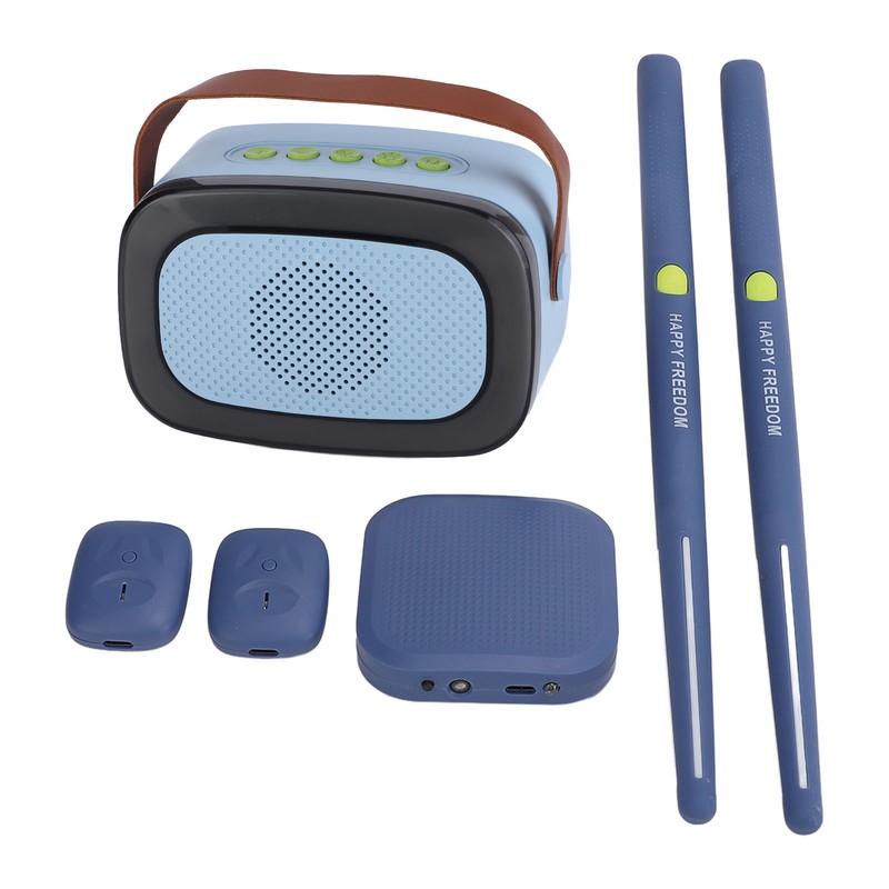 Electric Air Drum Set 3D Motion Sensing Portable Professional Virtual