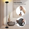 BoostArea Dimmable Floor Lamp,30W 3000LM Super Bright LED Torchiere Standing