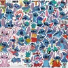 Stitch 100 Calcomanias Stickers Pvc Contra Agua