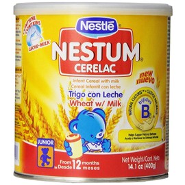 Nestle Cerelac Wheat with Milk Cereal, 14.10 Ounce (PACK - 6)