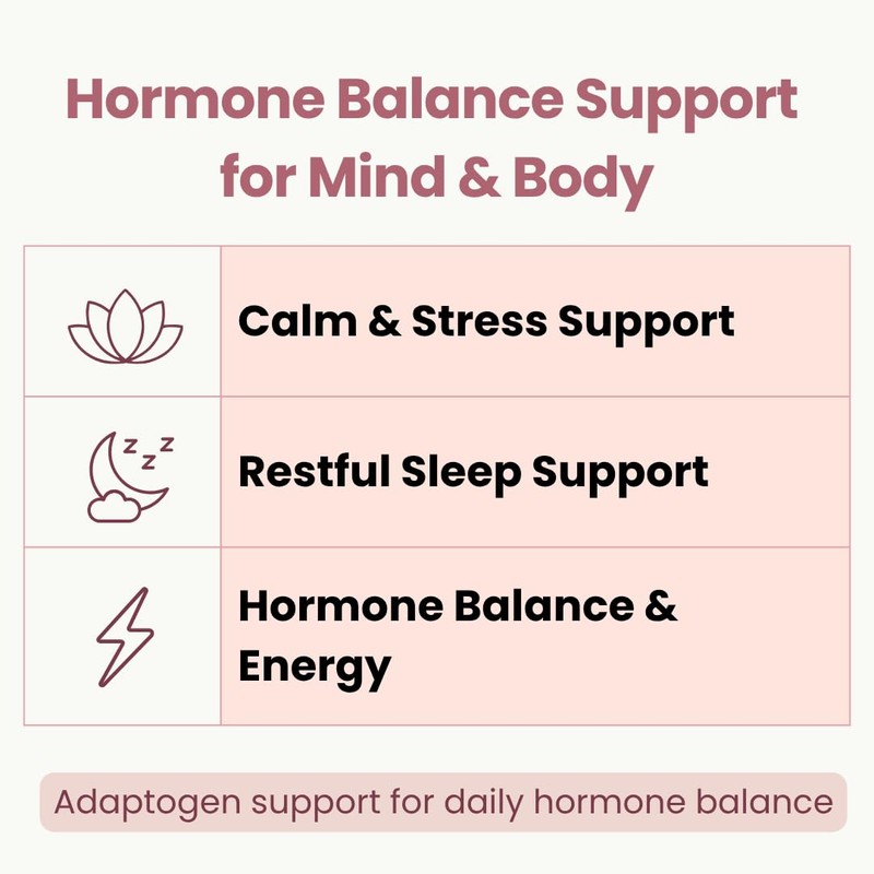 Hormone Balance Ashwagandha Mind & Body 1000mg – Adaptogen Support