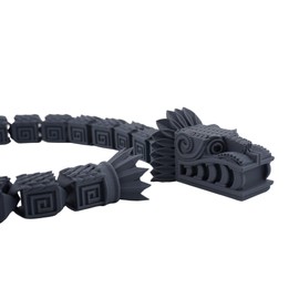 binly Serpiente Articulada Quetzalcóatl, 40 cm, Juguete Antiestres, Figura Flexible