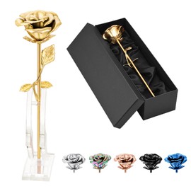 QGJNSGC Pink Flower Keepsake Urns for Human Ashes, Memorial Urn Locket, Long Stem Colourful Rose Flower Cremation Urns, Funeral Urn for Ashes, Adult Cremation Keepsake for Ashes