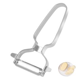 1 Pcs Sharp Peeler Stainless Steel Vegetable Peeler - Sharp Blade Cabbage Shredder Carrot Shredder Speed Peeler for Kitchen