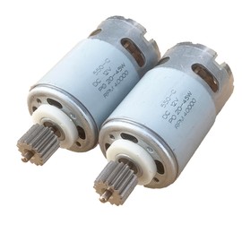 weelye 2 Pcs 12V 40000RPM 15T Children's Powered Wheel Electric Motor,Drive Engine Accessory for Car Children Ride on Toys Replacement Parts