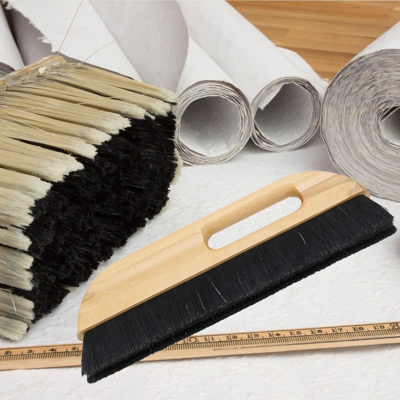 Wallpaper wiper, wallpapering brush, wallpaper brush, wallpaper brush (black, 3