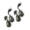 2Pair 3 In-1 PowerVideoAudio Balun Connector Transmitter 8MP CVi AHd
