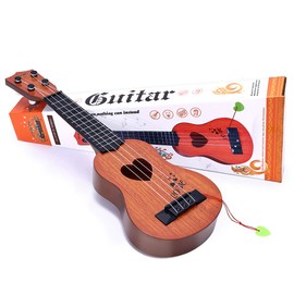 YEZI Kids Toy Classical Ukulele Guitar Musical Instrument, Brown | YEZI