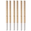100PCS Spring Test Contact Probes Brass Stainless Steel Round Head