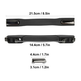 Socobeta 8 . 5inch Flexible Spare Strap Handle Grip Replacement ,Luggage Handle Plastic Carry Handle for Suitcase Luggage Case Camping Sports