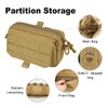 Tactical Molle Pouch, 1000D Nylon Waterproof Utility Tool Pouch Gadget