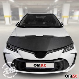 OMAC Car Bonnet Mask Hood Bra for Volvo V40 2016-2019 Half Carbon