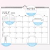 KOPEESY Wall Calendar 2025-2026, 18 Months Calendar 2025-2026 from July