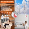 T-Shaped Weather Stripping Door Seal, Length 20FT Silicone Seal Strip