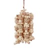 AIMALL Parrot Toy Wooden Bite Toy for Birds, Natural Rattan