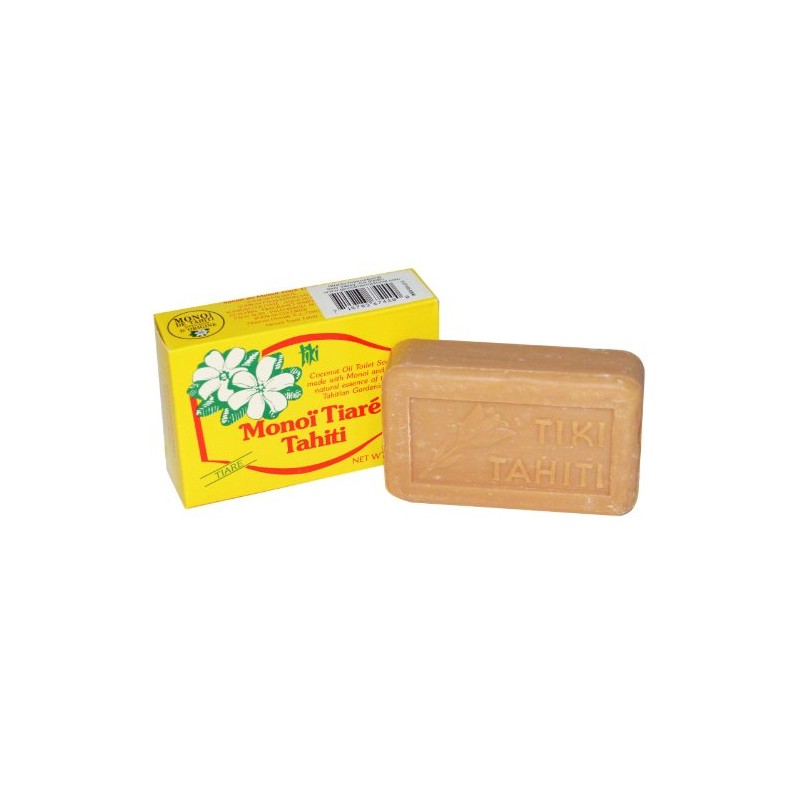 Monoi Tiare Tahiti (Gardenia) Bar Soap 4.55 Ounces