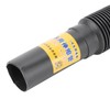 Extension Drain Pipe, Flexible Plastic Downspout Extension, Angle Exhaust Tube
