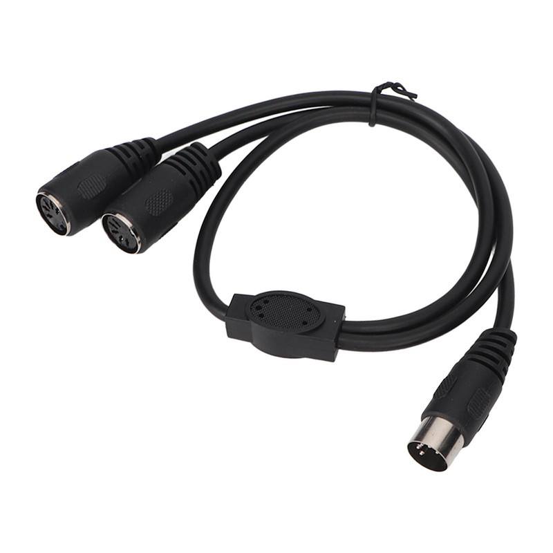 DIN 5 Pin Male to 2 DIN 5 Pin Female