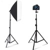 Projector Floor Stand, Folding Portable Tripod Mount - Adjustable Height