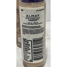 Almay 2 Almay Age Essentials Makeup Multi-Benefit SPF 15 - 100 Fair - 1 oz