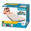Intex Unisex's Queen Dura-Beam Series Single High Airbed, Taupe/Grey, One