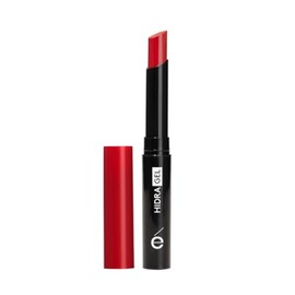 Ésika Labial Hidragel 2g  Barra Labial con Ácido Hialurónico, Hidratación 24H y Acabado Gel Espejo (Rojo Poderoso)