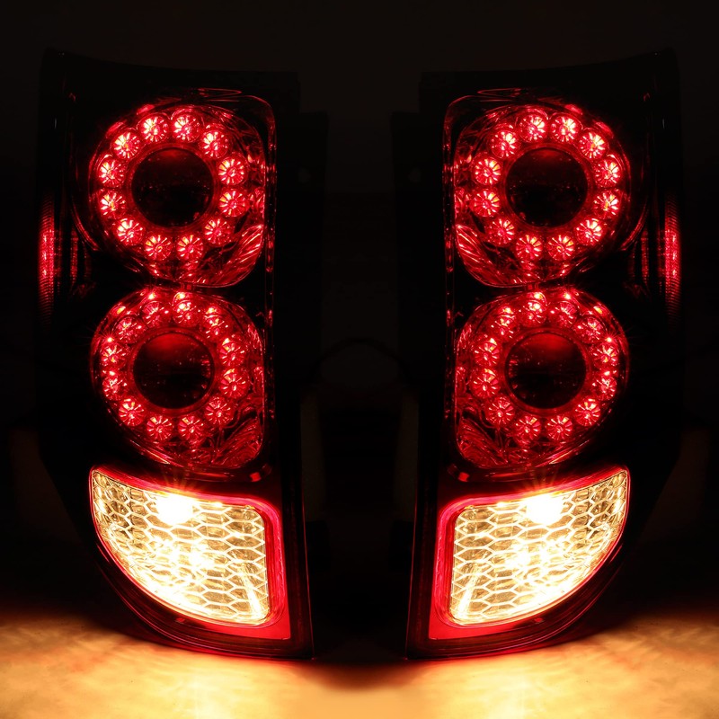 HECASA Pair LED Tail Light Compatible with 2011-2020 Dodge Grand
