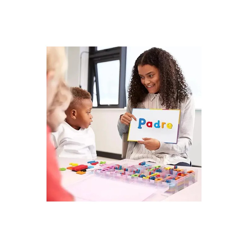 Juego Montessori De Letras Magnéticas En Inglés De 297 Pzs