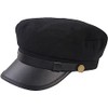 DROGIA Student Hat, Classical Hat, Black, Simple Fashion, Astringent Fashionable