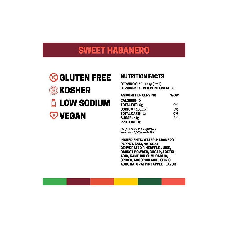 CHOLULA Sweet Habanero Hot Sauce, 150 ML