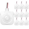 EverElectrix Ceiling Occupancy Motion Sensor, Passive Infrared Technology, High Bay