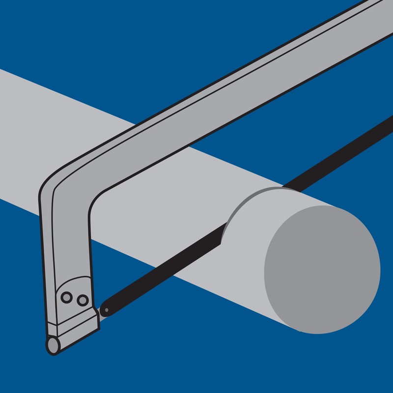 Century Drill & Tool 04950 General Hacksaw Frame, 10" and