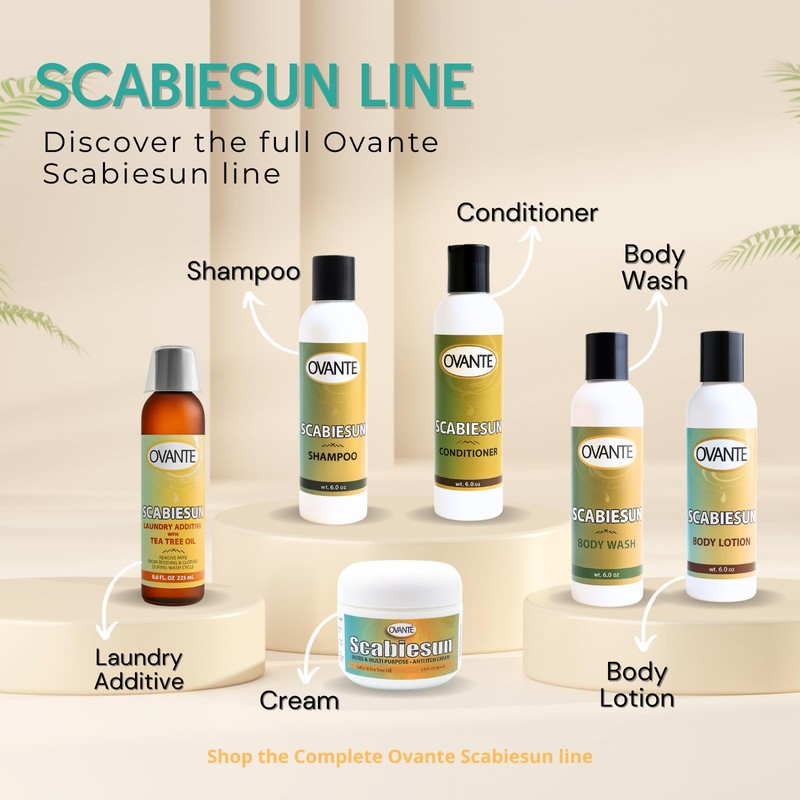 OVANTE Scabiesun Multipurpose Cream for Skin Itching, Redness & Irritation