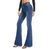 FLYING BANANA Women's Totally Shaping Curvy Strtchy Bootcut Flare Denin