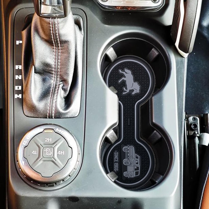 Car Cup Holder Coaster Customized for Ford Bronco 2021 2022