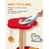 Flower Cat Tree 37in Cute Cat Tree Tower for Indoor