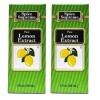 Spice Supreme Flavorings: Pure Lemon Extract (Pack of 2) 2 oz Size