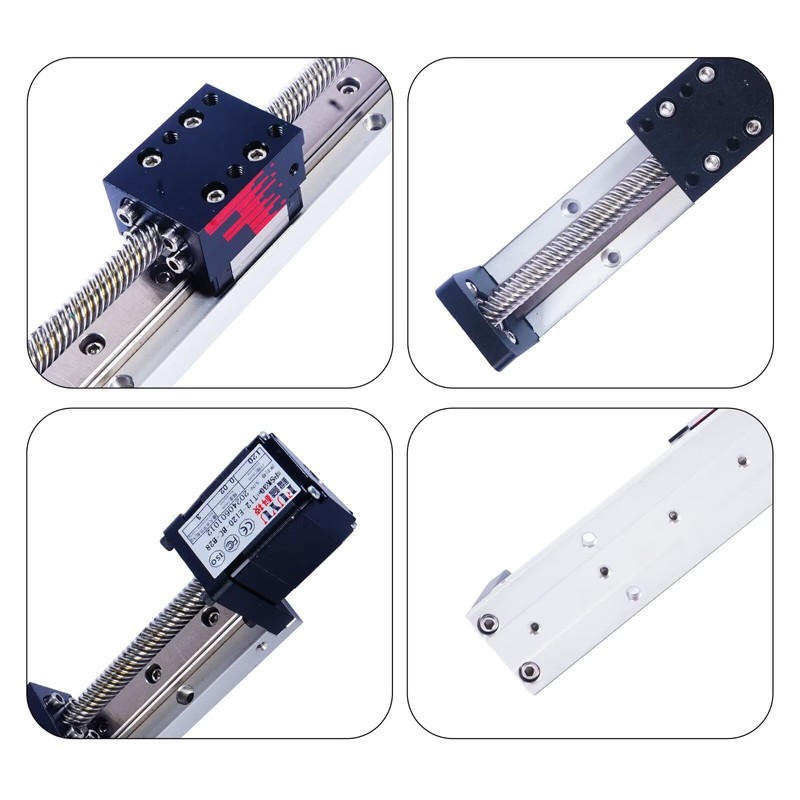 FUYU FSK30 Mini Linear Rail Small Slide Guide CNC Screw