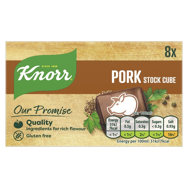 Knorr - Cubos de cerdo (8 unidades, 50 g)