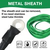 WROUGH 1/4 in x 50 ft Synthetic Winch Rope with