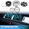 X AUTOHAUX 1 Set AC Compressor Clutch Kit Pulley Coil